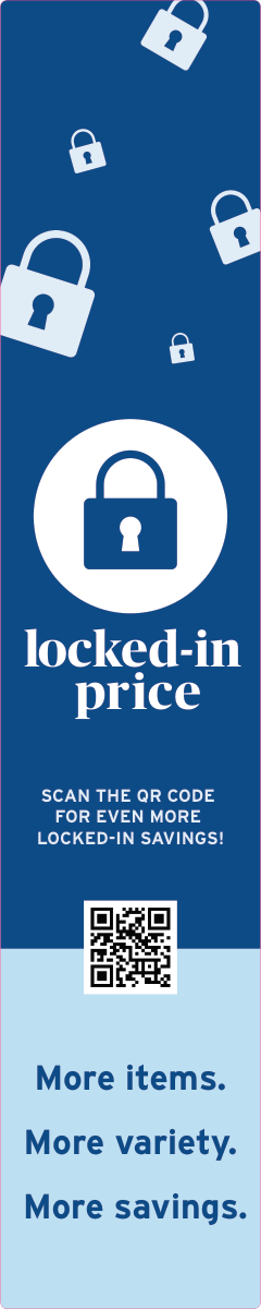 Blade Large locked-in price artwork