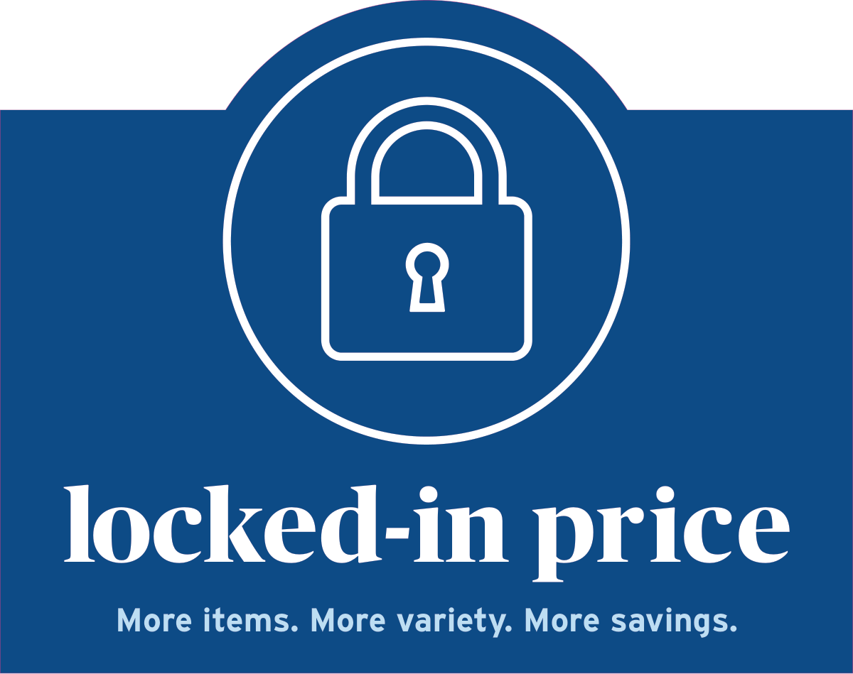 End Cap Header locked-in price artwork